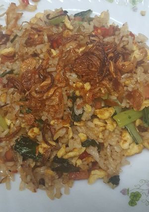 Foto resep Nasi Goreng Daun Jeruk Super Simpel