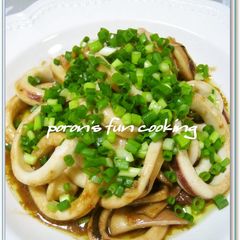 A picture of Rich Squid ＊ Oyster Sauce and Mayonnaise Stir-fry.