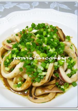 A picture of Rich Squid ＊ Oyster Sauce and Mayonnaise Stir-fry.