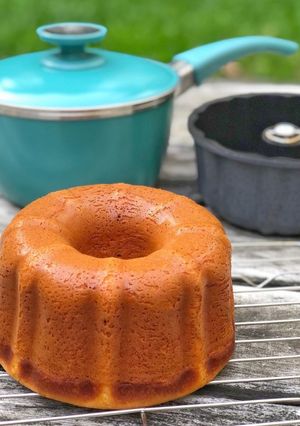 Una foto de Budín de naranja sin azúcar
