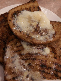 A picture of Chocolate French toast.