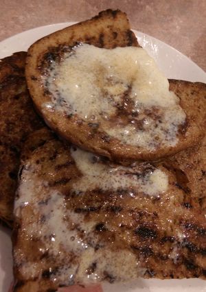 A picture of Chocolate French toast.