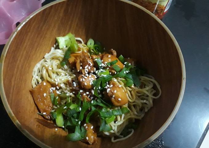 Resep Mie Ayam Rumahan Oleh Rizkia Gina Cookpad 