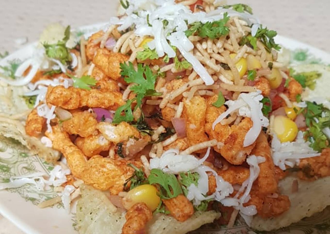 Kurkure chaat