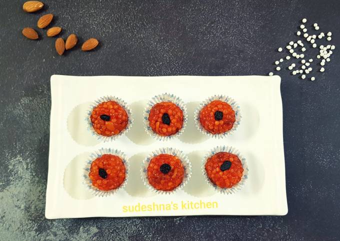 Recipe of Jamie Oliver Sabudana Ladoos in Motichoor Version
