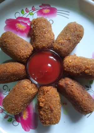 বিট গজরের চপ (ভেজিটেবেল চপ) (vegetable chop recipe in bengali) রেসিপির প্রধান ছবি