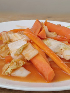 A picture of Cabbage And Carrot Soup.