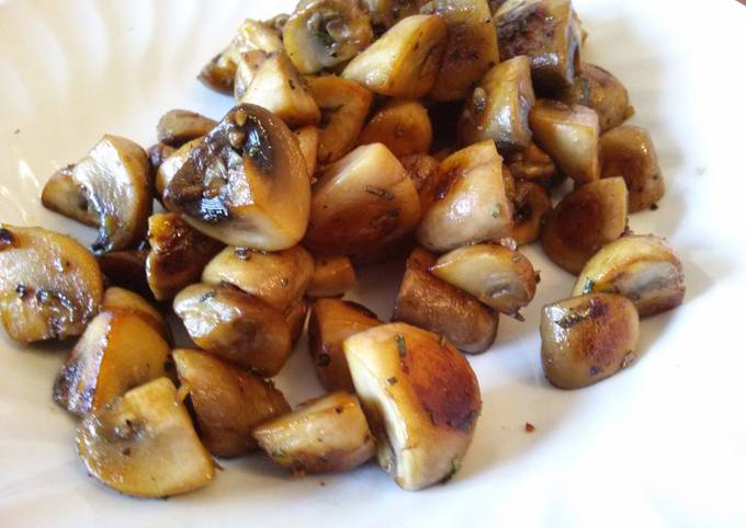 Sauteed Rosemary Mushrooms