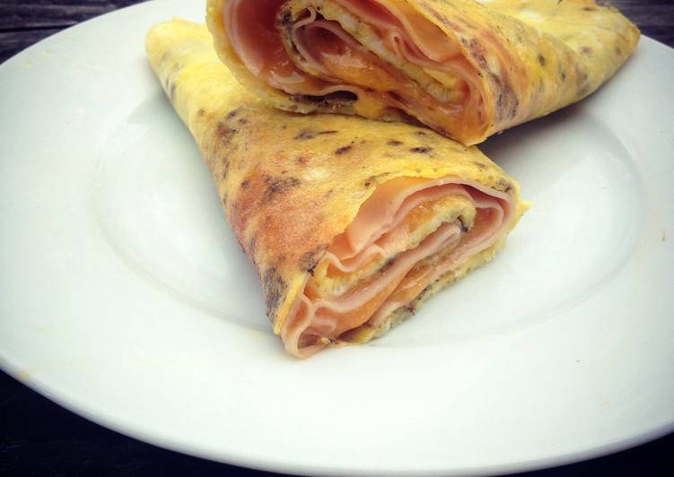 Easiest Way to Make Speedy Omelette Crepes