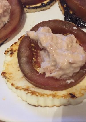 Una foto de Aperitivo de queso a la plancha