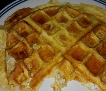 Easy Recipe Low Carb Cream Cheese waffle Delicious