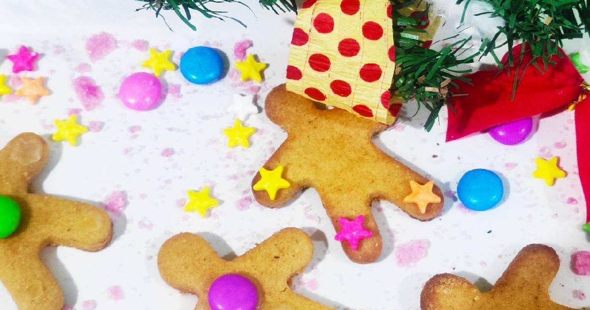 Jaggery Gingerbread Cookies Recipe by Taanu Singla Cookpad