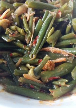Foto resep Tumis sayur bawang pedas