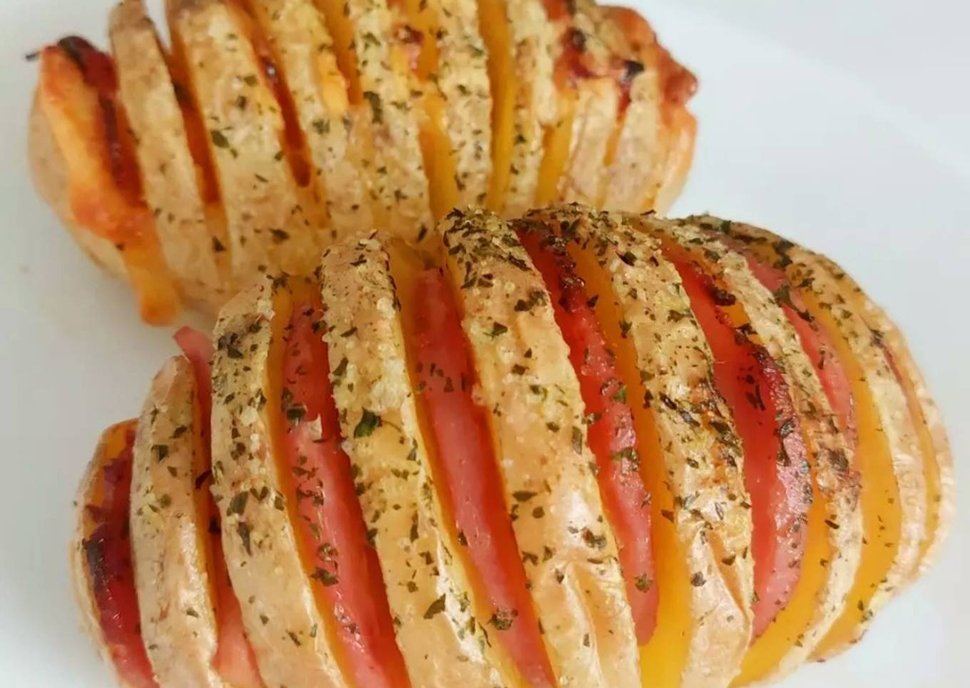 Hasselback potatoes