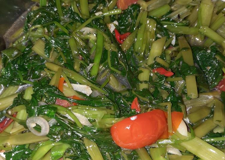 Resep Cah Kangkung Saos tiram yang Lezat Sekali