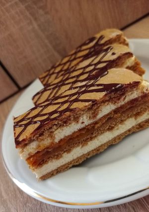 Mézes zserbó másként recept fotója