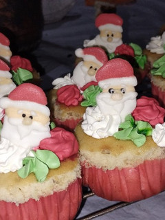 Una foto de Cupcake de papá Noel🧑🎄🧑🎄!!!