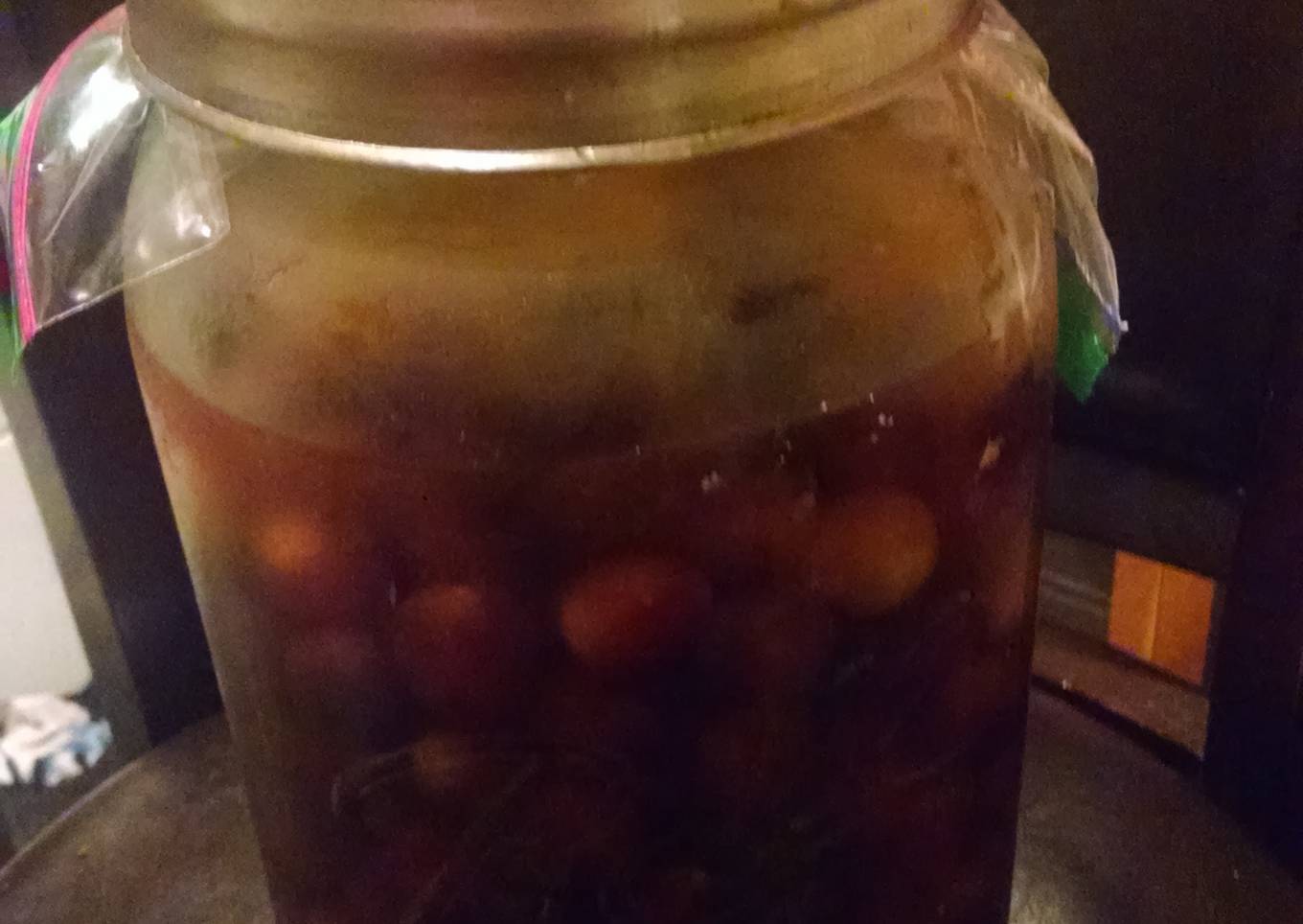 Pickled Grapes
