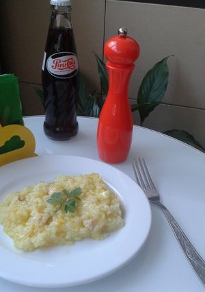 A picture of Chicken and Leek Rice Pilaf.