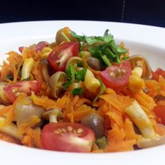 Asian Vegan Salad A picture of Asian Vegan Salad.