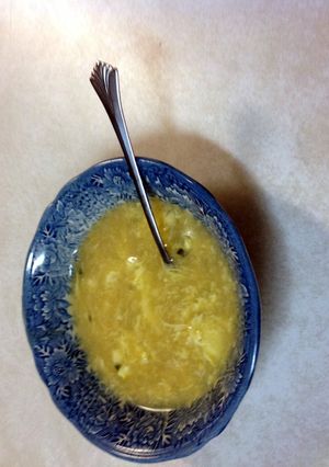 A picture of Egg Drop Soup.
