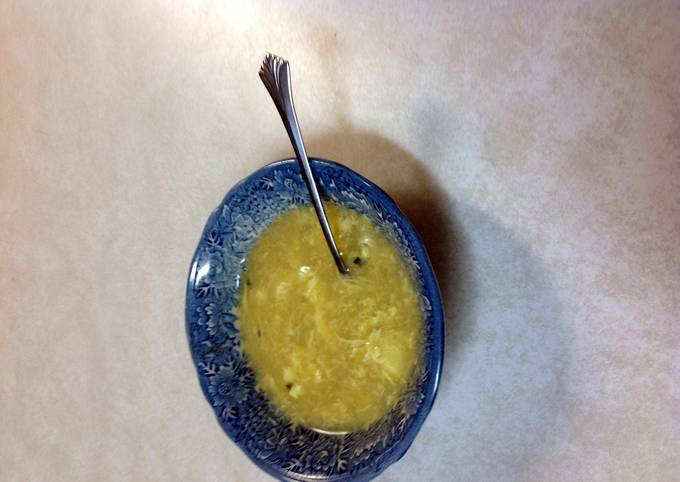 Recipe of Quick Egg Drop Soup