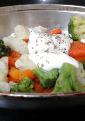 A picture of Peppered Mix Veg.