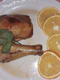 Pollo a la naranja🍊 y miel
