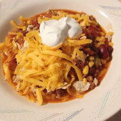 A picture of Crock Pot Taco Chili.
