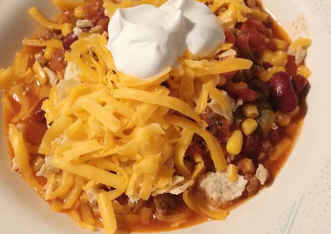 Simple Way to Prepare Super Quick Homemade Crock Pot Taco Chili