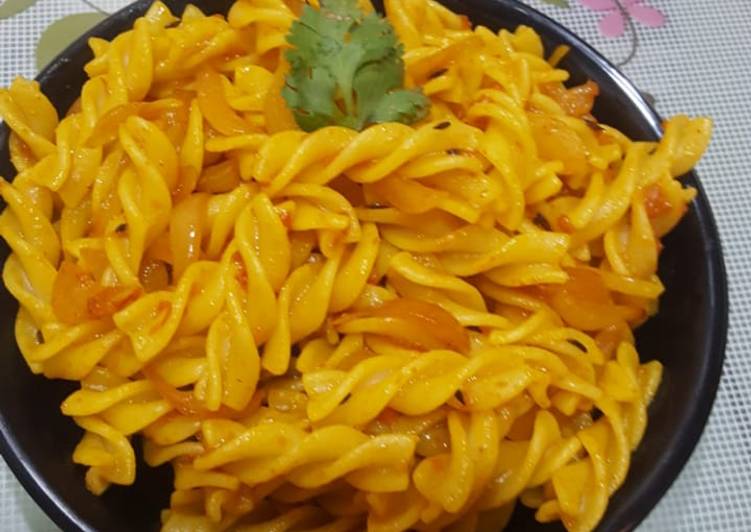 Recipe of Super Quick Homemade Yummy Indian style Pasta