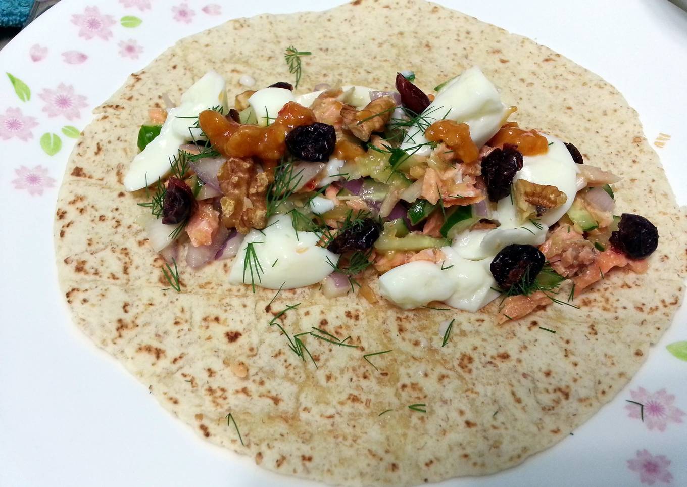 Salmon Tortilla