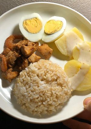 Hình của món Tôm rang ức gà ngon mà k ngán❤️❤️.