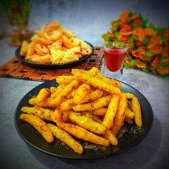 A picture of Poha fingers.