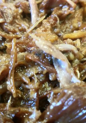 A picture of Cherry Pepsi Pulled Pork.