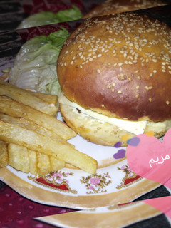 صورة لوصفة همبرغر