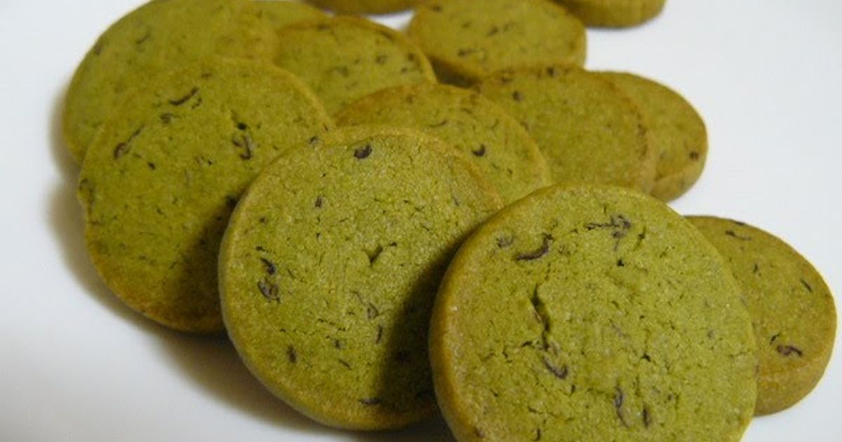 Crispy Matcha & Adzuki Cookies Recipe By Cookpad.Japan