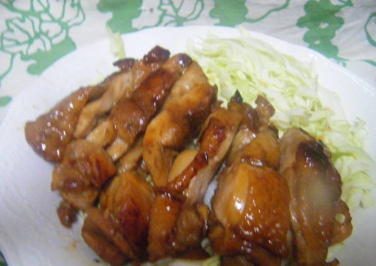 Easiest Way to Make Any-night-of-the-week Easy Teriyaki Chicken with Honey