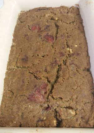 A picture of Strawberry Walnut Bread.