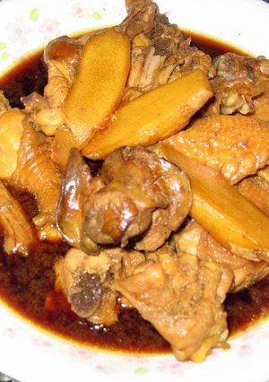 A picture of Ginger Chicken.