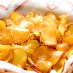 A picture of Easy! Tasty! Sweet Potato Chips.