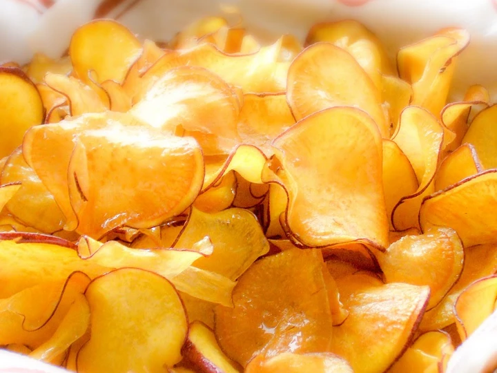 Recipe Easy! Tasty! Sweet Potato Chips the So Delicious Really delicious