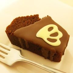 A picture of Hazelnut Paste Double Chocolate Cake.