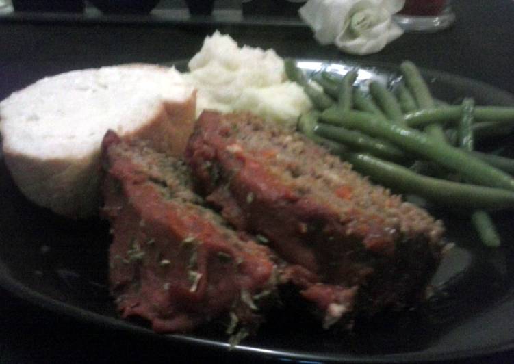 Easiest Way to Make Homemade Best Ever Meat Loaf