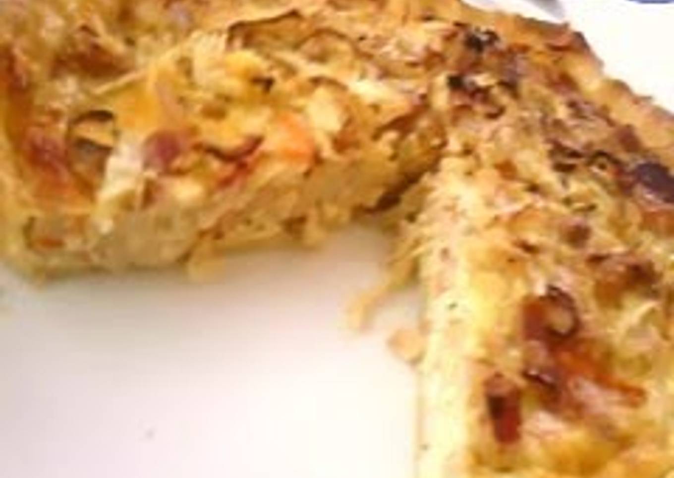 Easy Kiriboshi Daikon (Dried daikon radish) Quiche