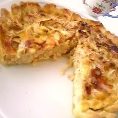 A picture of Easy Kiriboshi Daikon (Dried daikon radish) Quiche.
