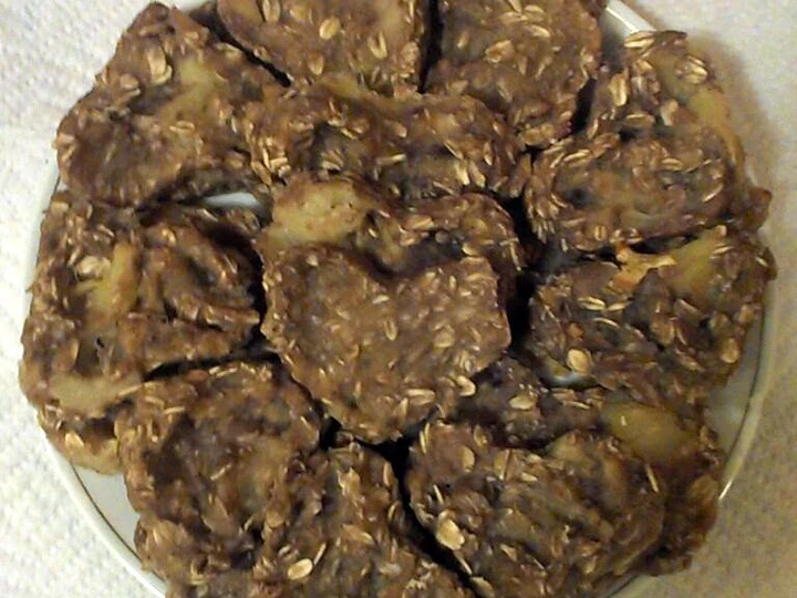Recipe Healthy banana oatmeal cookies which Delicious