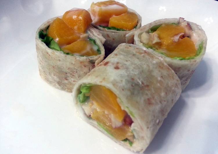 Recipe of Favorite LG PEACH TORTILLA