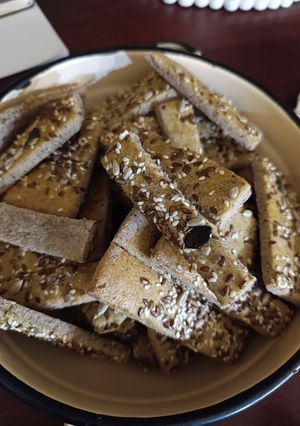 Gluténmentes/tejmentes sós rúd recept fotója