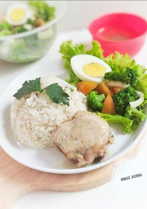 Foto resep Hainan chicken rice